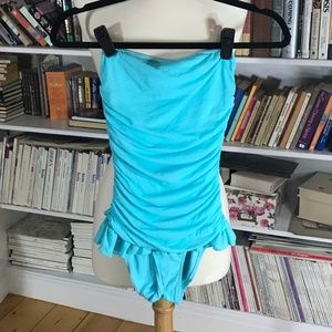 Juicy Couture Beach Royalty Ruched Strapless Swim